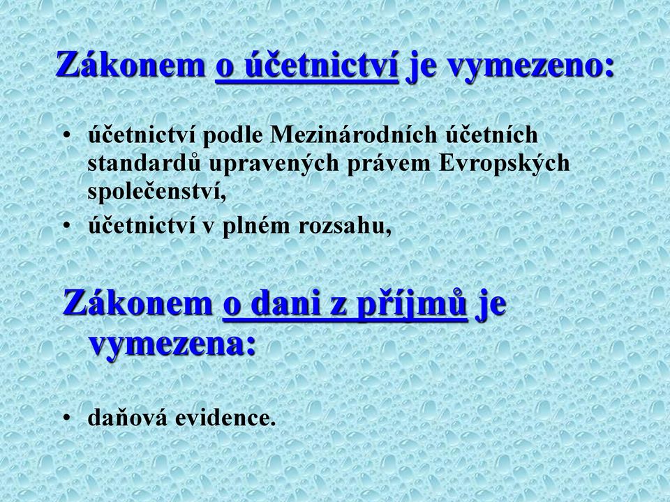 Evropských společenství, účetnictví v plném