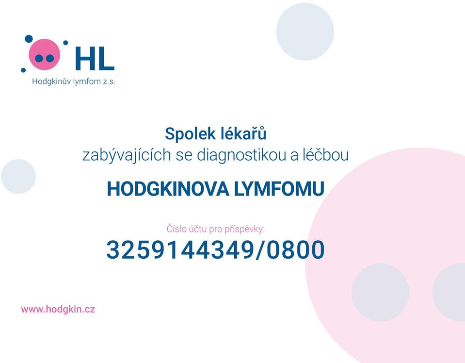 diagnostikou a léčbou HODGKINOVA