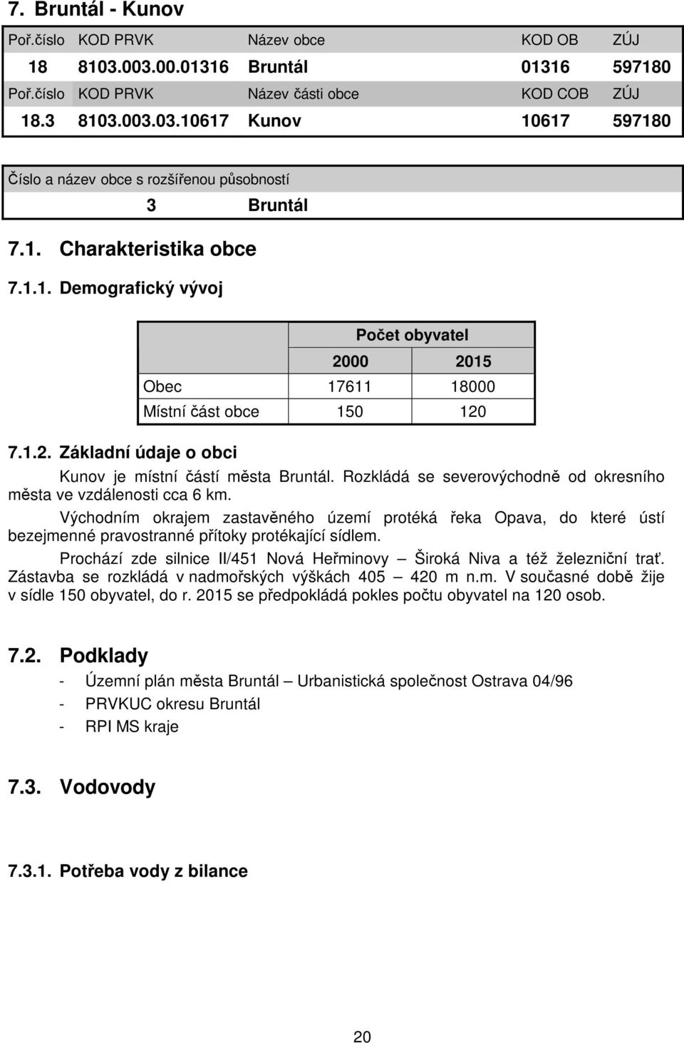 Rozkládá se severovýchodně od okresního města ve vzdálenosti cca 6 km. Východním okrajem zastavěného území protéká řeka Opava, do které ústí bezejmenné pravostranné přítoky protékající sídlem.