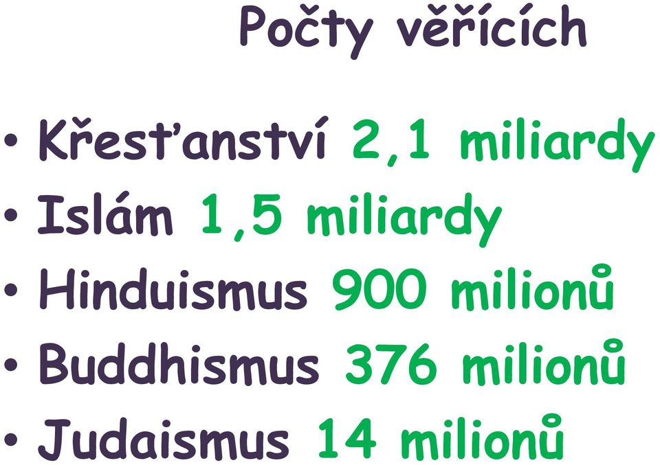 Hinduismus 900 milionů