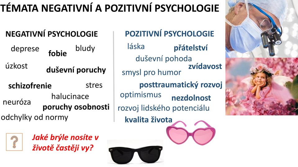 brýle nosíte v životě častěji vy?