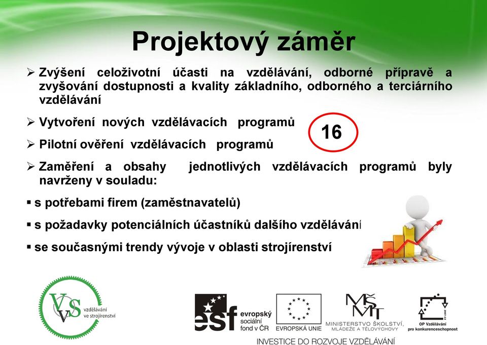 vzdělávacích programů Zaměření a obsahy navrženy v souladu: s potřebami firem (zaměstnavatelů) jednotlivých