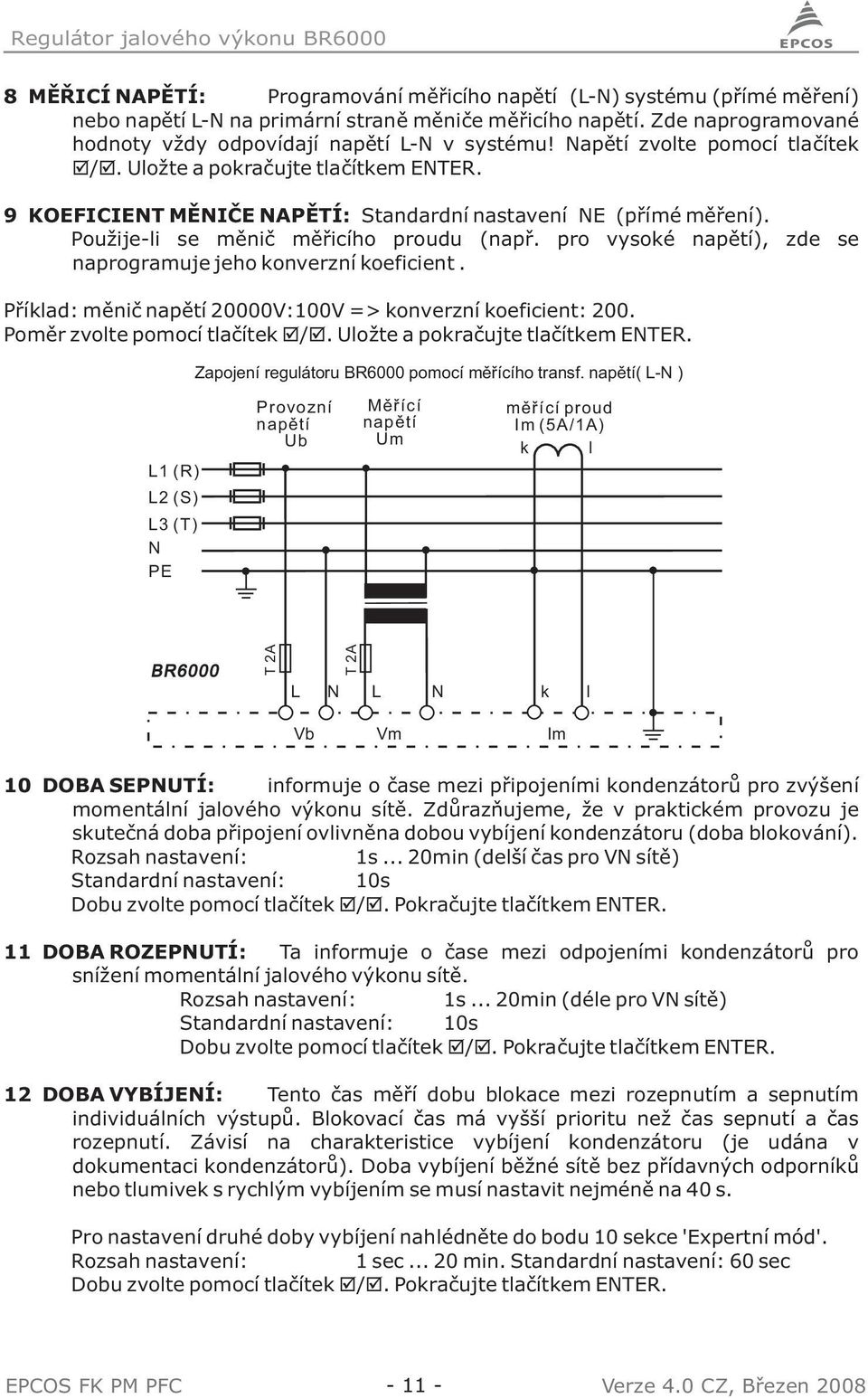 Kombinované zapojení kondenzátorů