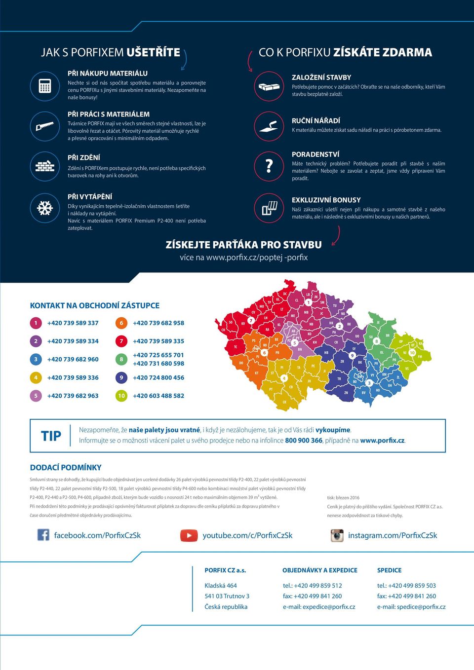 CO K PORFIXU ZÍSKÁTE ZDARMA ZALOŽENÍ STAVBY Potřebujete pomoc v začátcích? Obraťte se na naše odborníky, kteří Vám stavbu bezplatně založí.