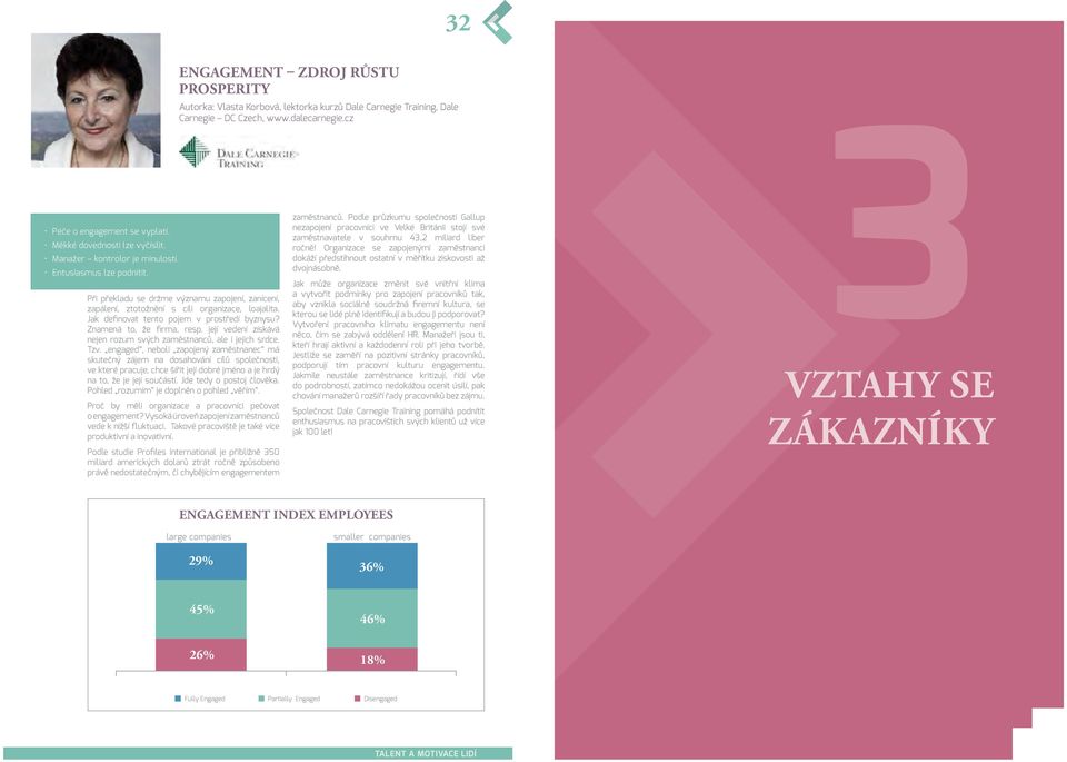 cz Při překladu se držme významu zapojení, zanícení, zapálení, ztotožnění s cíli organizace, loajalita. Jak definovat tento pojem v prostředí byznysu? Znamená to, že firma, resp.