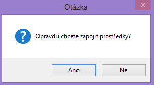 Po uložení je akce (projekt) připravena pro export do IS DotInfo. 5.2.