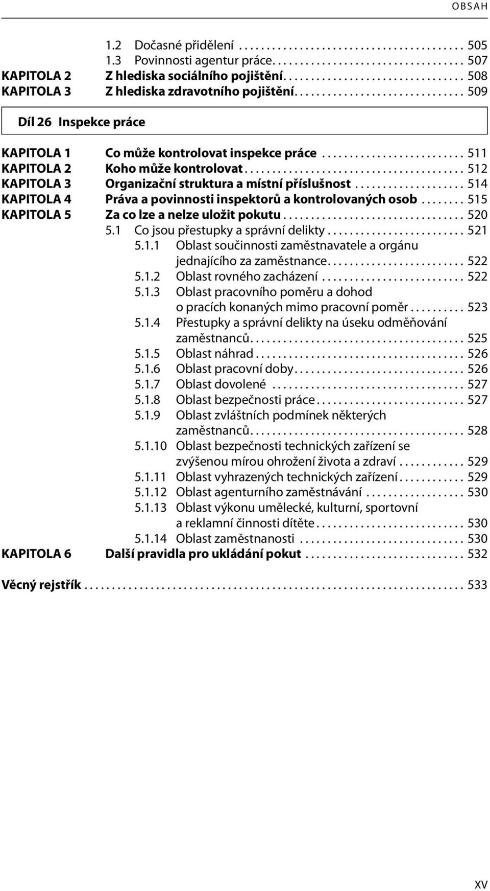 ......................... 511 KAPITOLA 2 Koho může kontrolovat........................................ 512 KAPITOLA 3 Organizační struktura a místní příslušnost.