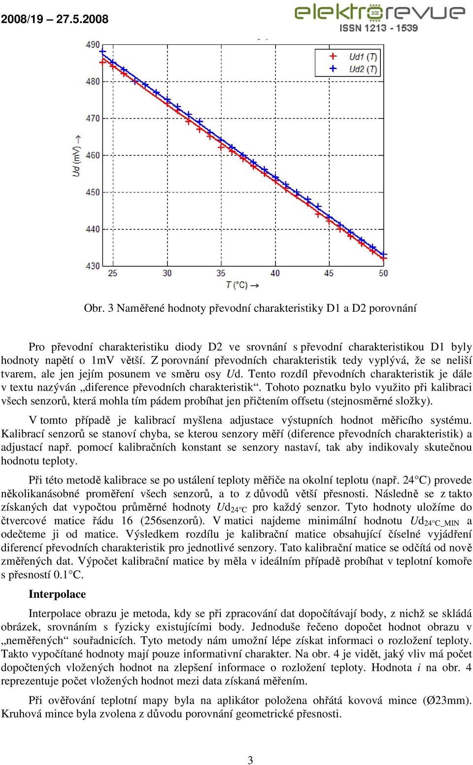 Tento rozdíl převodních charakteristik je dále v textu nazýván diference převodních charakteristik.