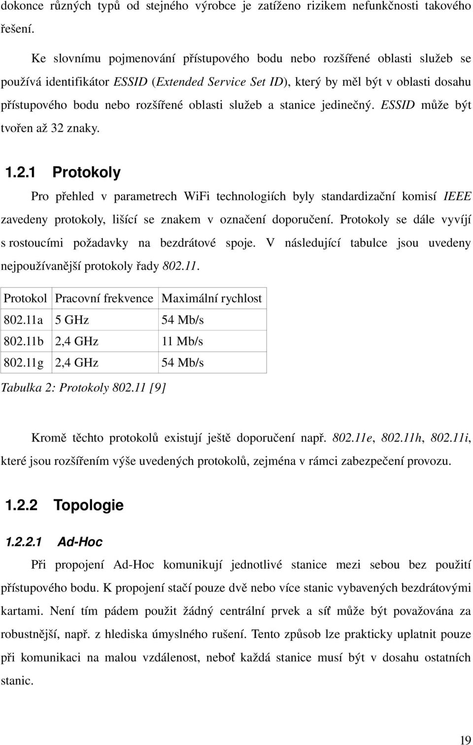 oblasti služeb a stanice jedinečný. ESSID může být tvořen až 32 