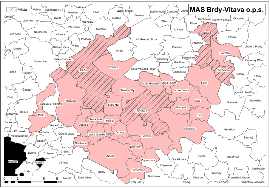 v rámci regionu nebo poradenství v oblasti dotací pro zainteresované subjekty působící v regionu.