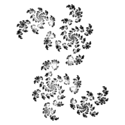 z 0 =0; z n +1 = z 2 n +c, kde proměnné z n a c leží v komplexní rovině. Mandelbrotova množina se pak dá definovat následujícím vztahem: M = {c C c c 2 + c je omezená }.