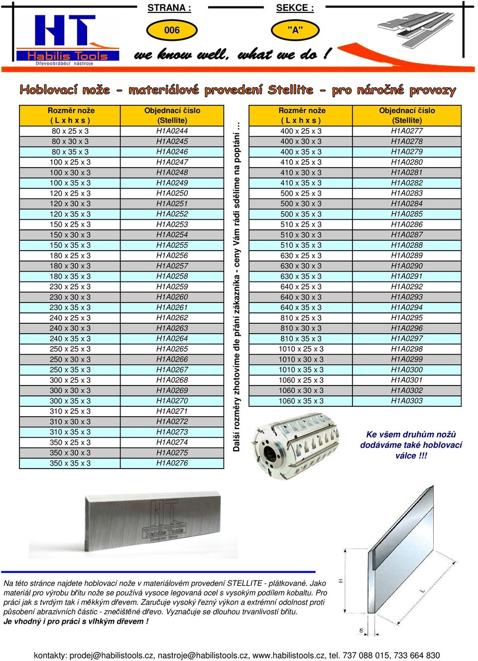 H1A0285 150 x 25 x 3 H1A0253 510 x 25 x 3 H1A0286 150 x 30 x 3 H1A0254 510 x 30 x 3 H1A0287 150 x 35 x 3 H1A0255 510 x 35 x 3 H1A0288 180 x 25 x 3 H1A0256 630 x 25 x 3 H1A0289 180 x 30 x 3 H1A0257