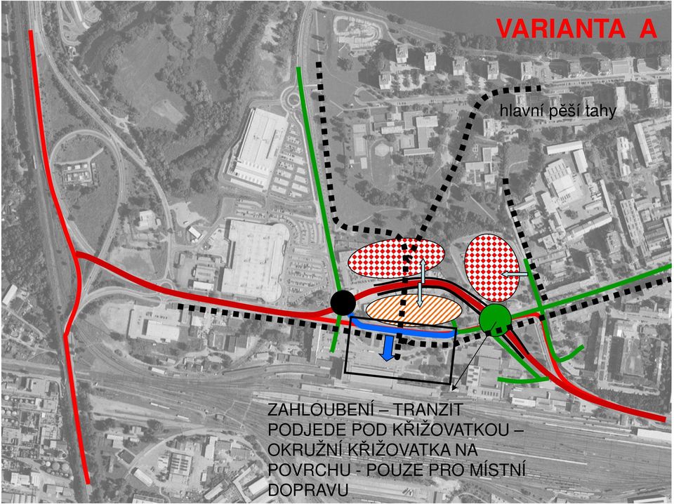 KŘIŽOVATKOU OKRUŽNÍ KŘIŽOVATKA