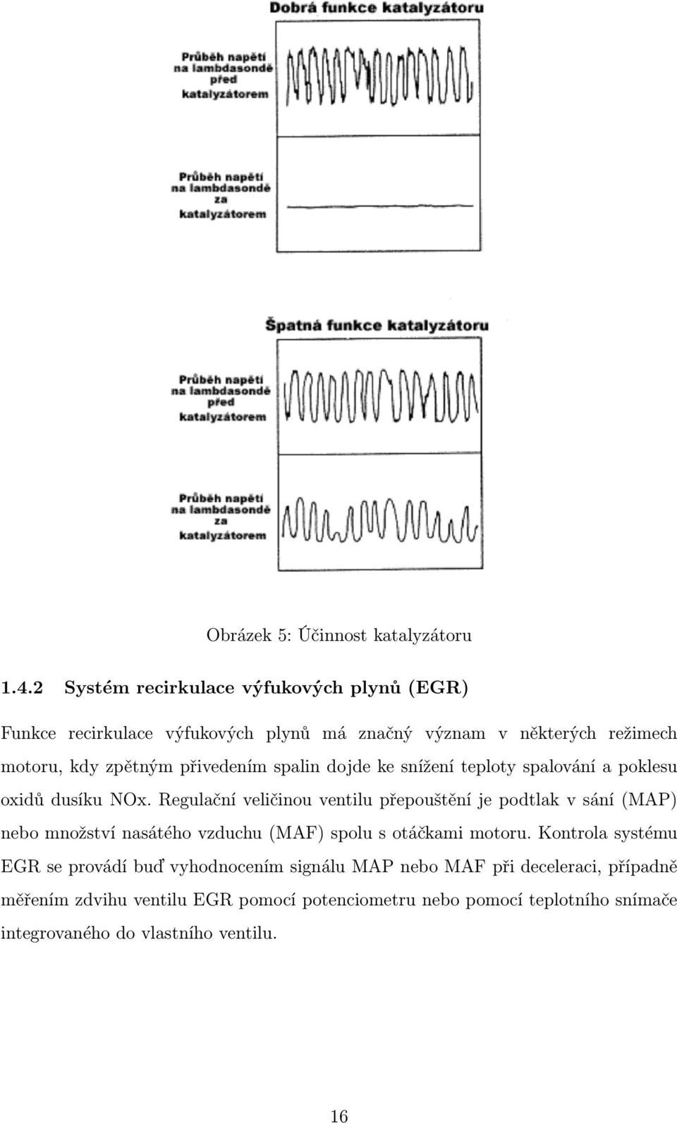 spalin dojde ke snížení teploty spalování a poklesu oxidů dusíku NOx.