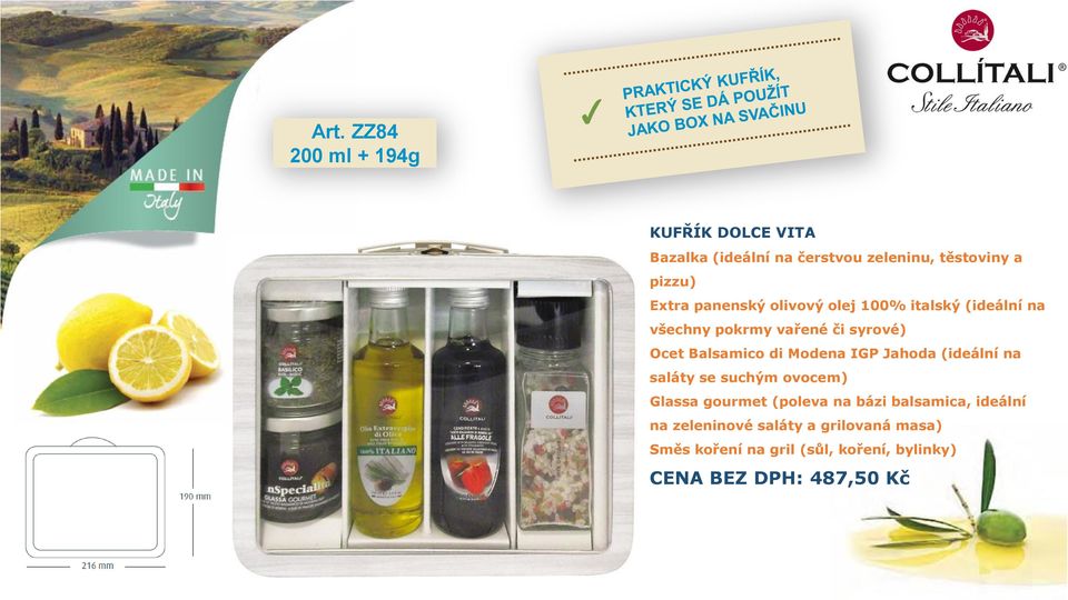 Modena IGP Jahoda (ideální na saláty se suchým ovocem) Glassa gourmet (poleva na bázi balsamica,