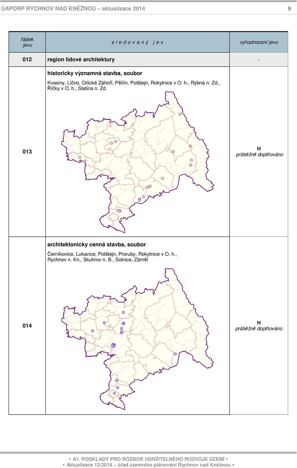 Zd., Říčky v O. h., Slatina n. Zd.