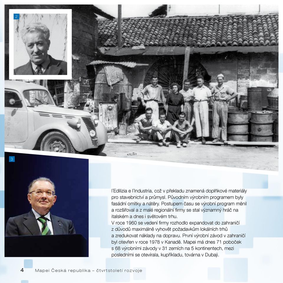 V roce 1960 se vedení firmy rozhodlo expandovat do zahraničí z důvodů maximálně vyhovět požadavkům lokálních trhů a zredukovat náklady na dopravu.