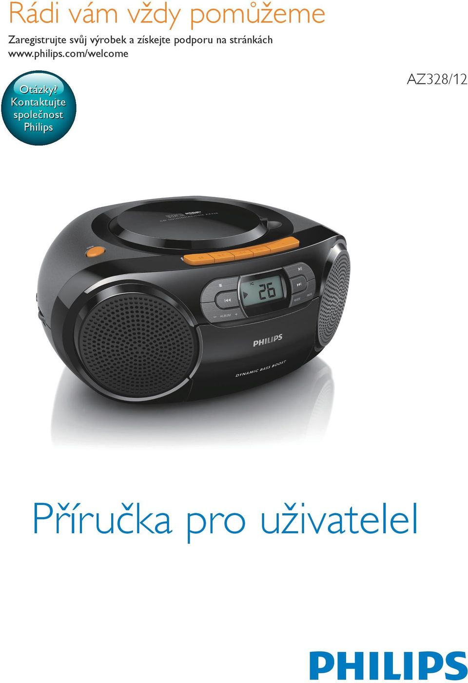 philips.com/welcome Otázky?