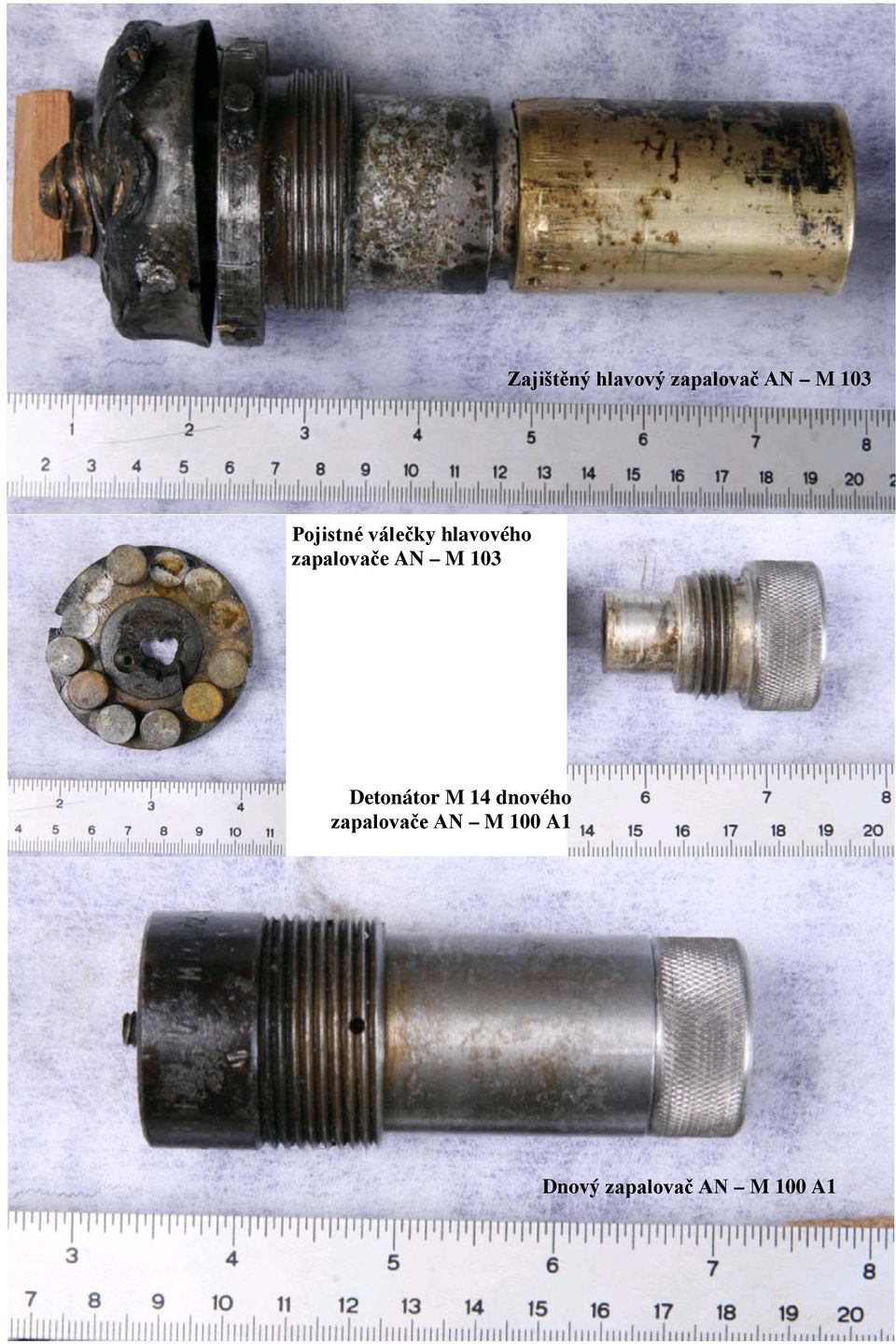 AN M 103 Detonátor M 14 dnového