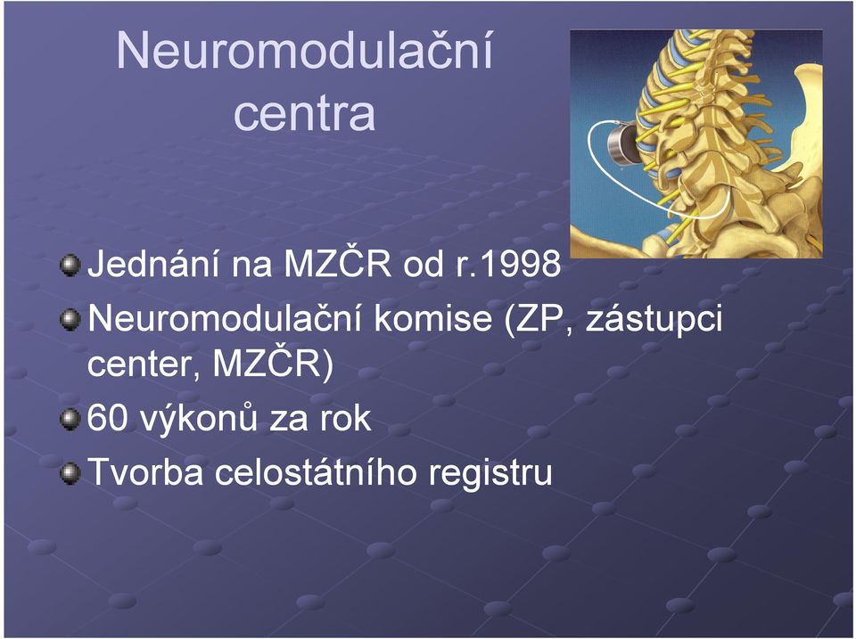 1998 Neuromodulační komise (ZP,