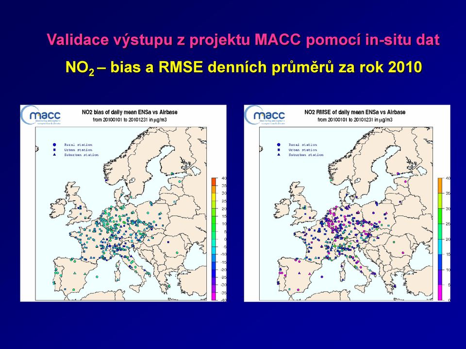 in-situ dat NO 2 bias a