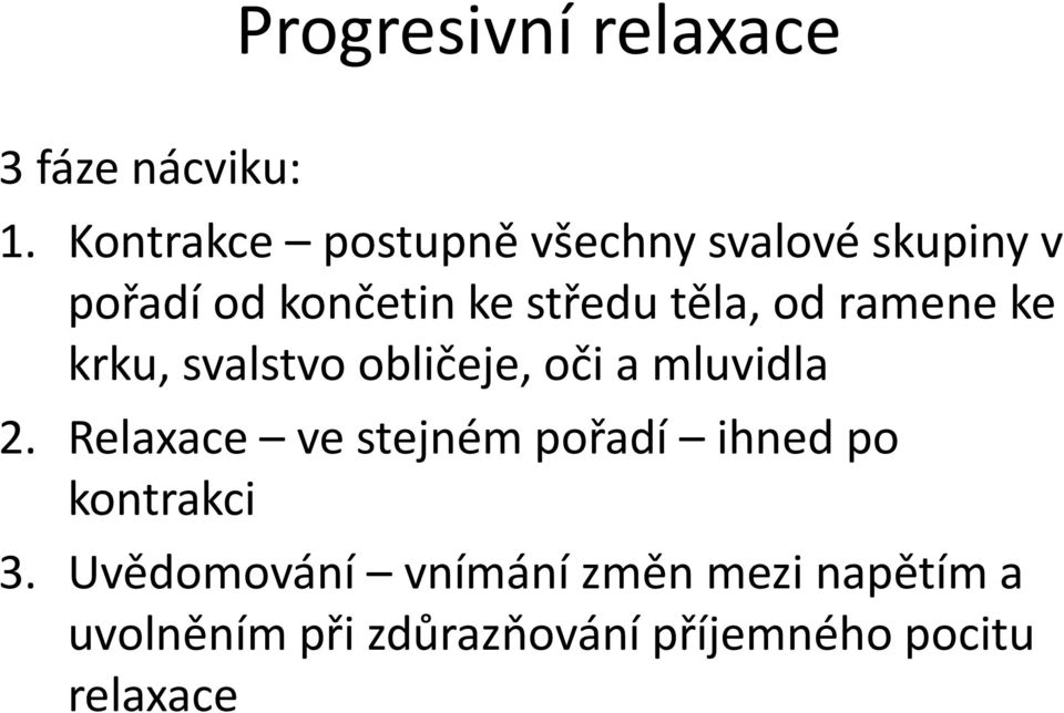 od ramene ke krku, svalstvo obličeje, oči a mluvidla 2.