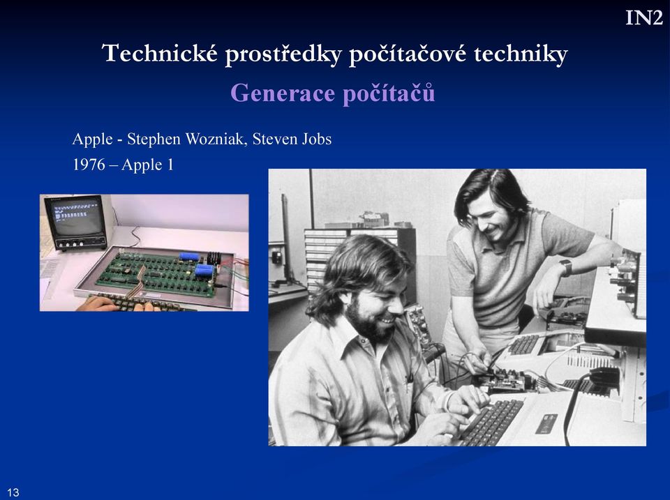 Generace počítačů Apple -