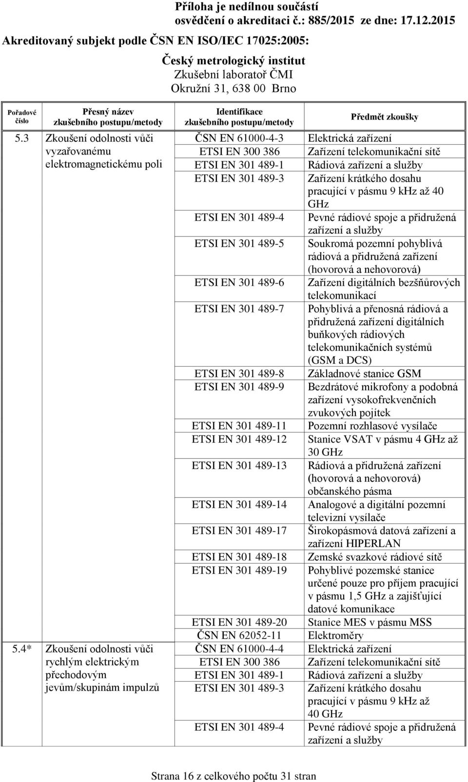 ETSI EN 301 48-7 ETSI EN 301 48-8 ETSI EN 301 48- ETSI EN 301 48-11 ETSI EN 301 48-1 ETSI EN 301 48-13 ETSI EN 301 48-14 ETSI EN 301 48-17 ETSI EN 301 48-18 ETSI EN 301 48-1 ETSI EN 301 48-0 ČSN EN