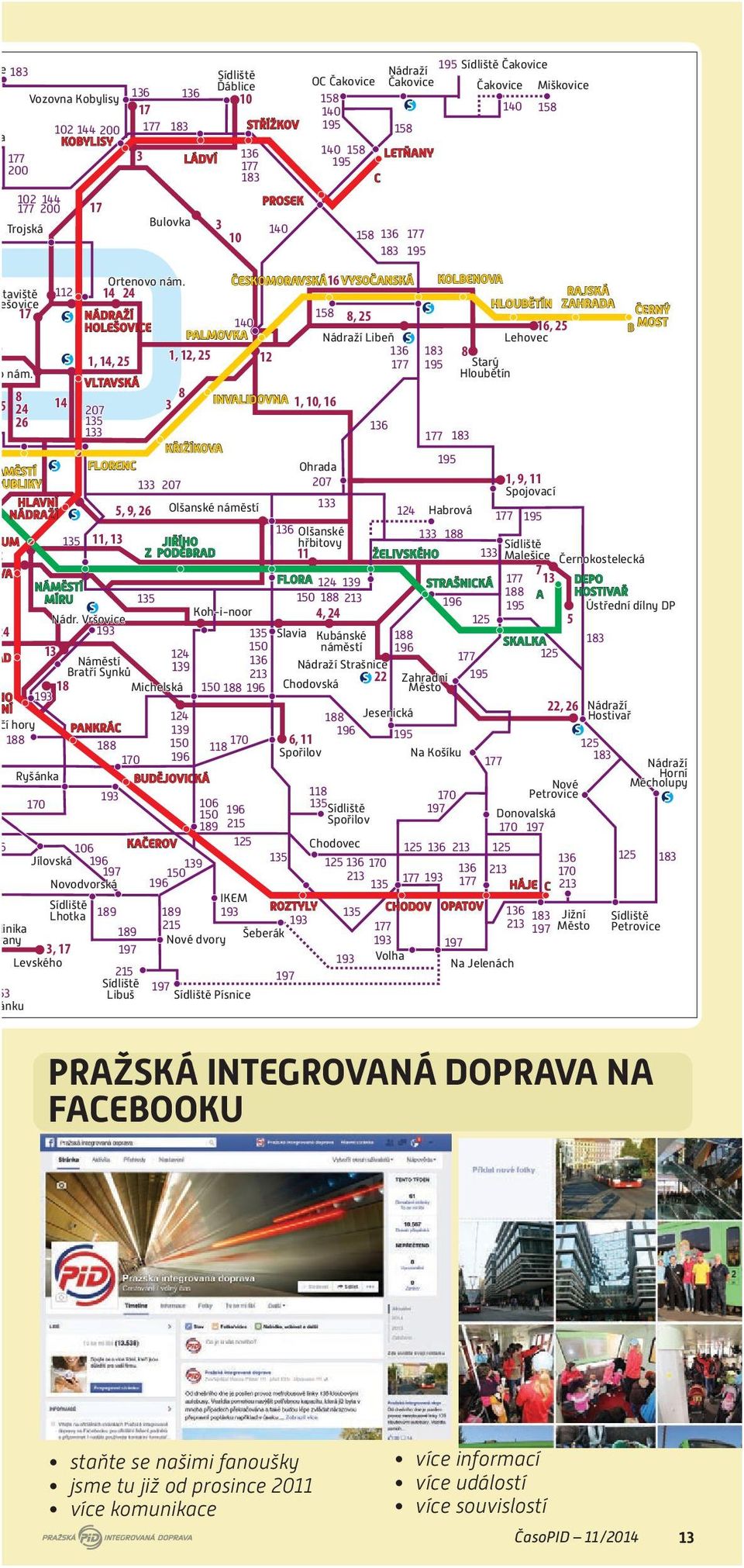 Spojovací HLAVNÍ 133 NÁDRA Í 5, 9, 26 Ol anské nám stí 124 Habrová 177 195 136 Ol anské 133 188 M 135 11, 13 JI ÍHO h bitovy Sídli t Z POD BRAD 11 ELIVSKÉHO 133 Male ice ernokostelecká A 7 FLORA 124