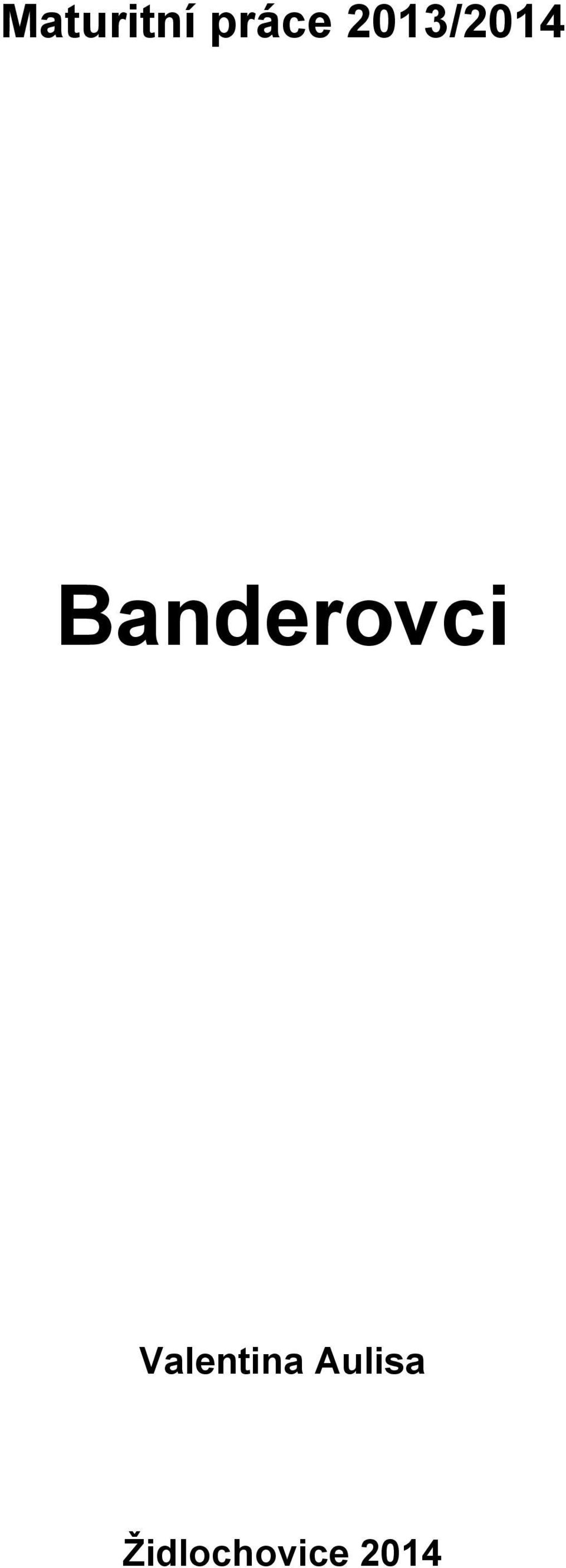 Banderovci