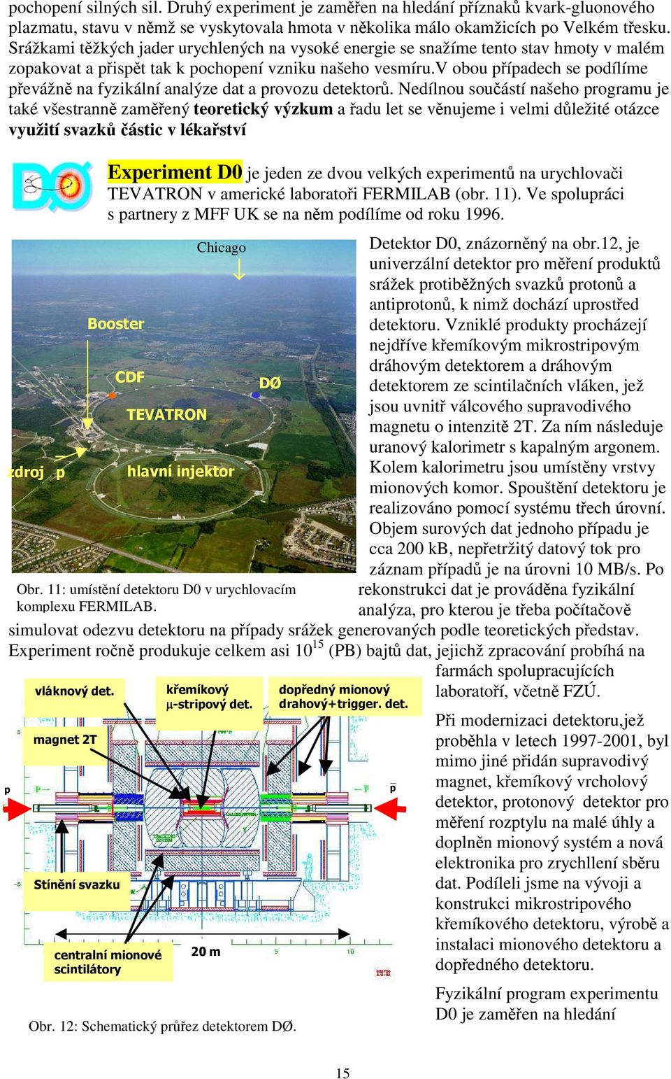 v obou případech se podílíme převážně na fyzikální analýze dat a provozu detektorů.