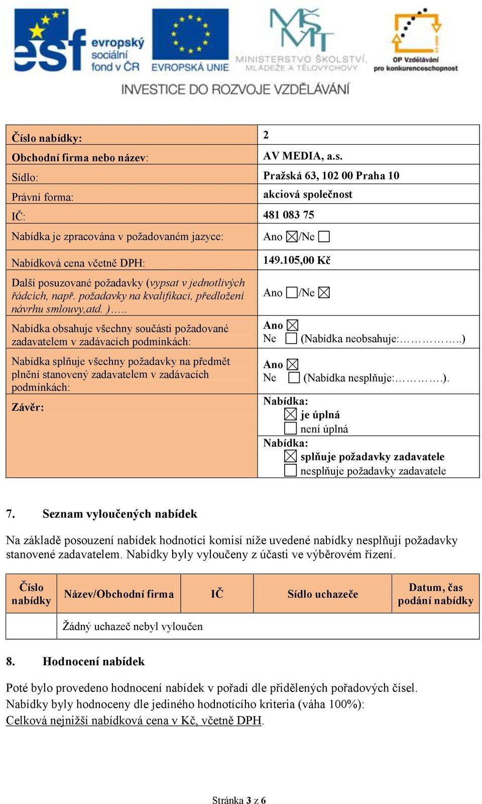 . / Nbídk obshuje všechny součásti poždovné zdvtelem v zdávcích podmínkách: (Nbídk neobshuje:.