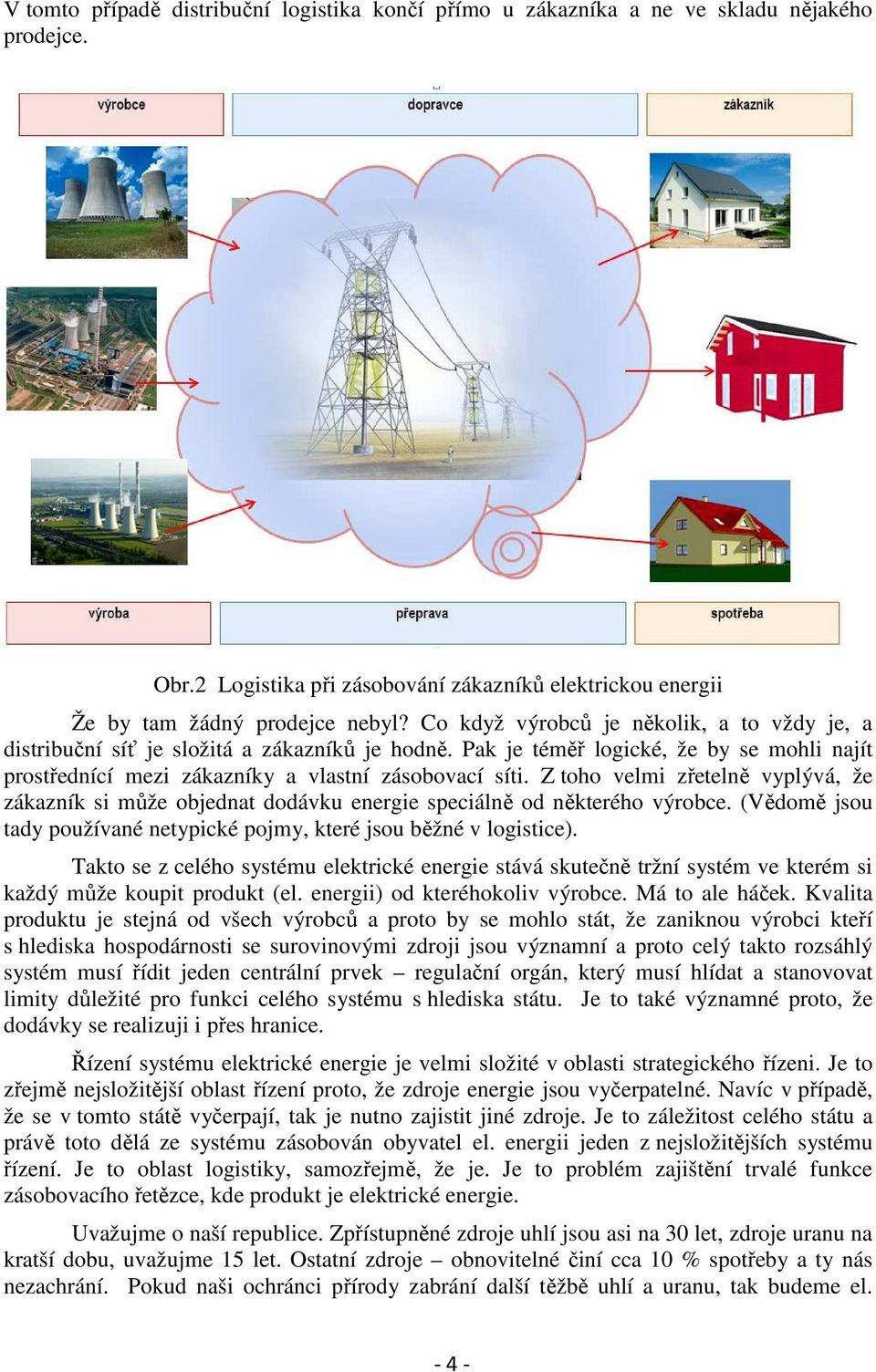 Z toho velmi zřetelně vyplývá, že zákazník si může objednat dodávku energie speciálně od některého výrobce. (Vědomě jsou tady používané netypické pojmy, které jsou běžné v logistice).