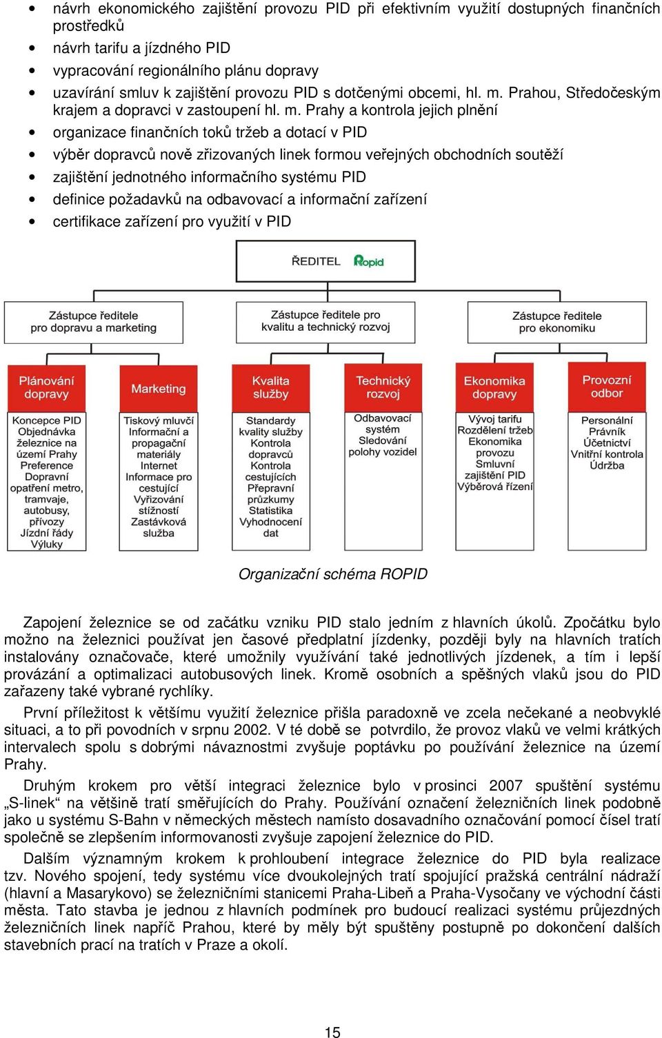 Prahou, Středočeským krajem a dopravci v zastoupení hl. m.