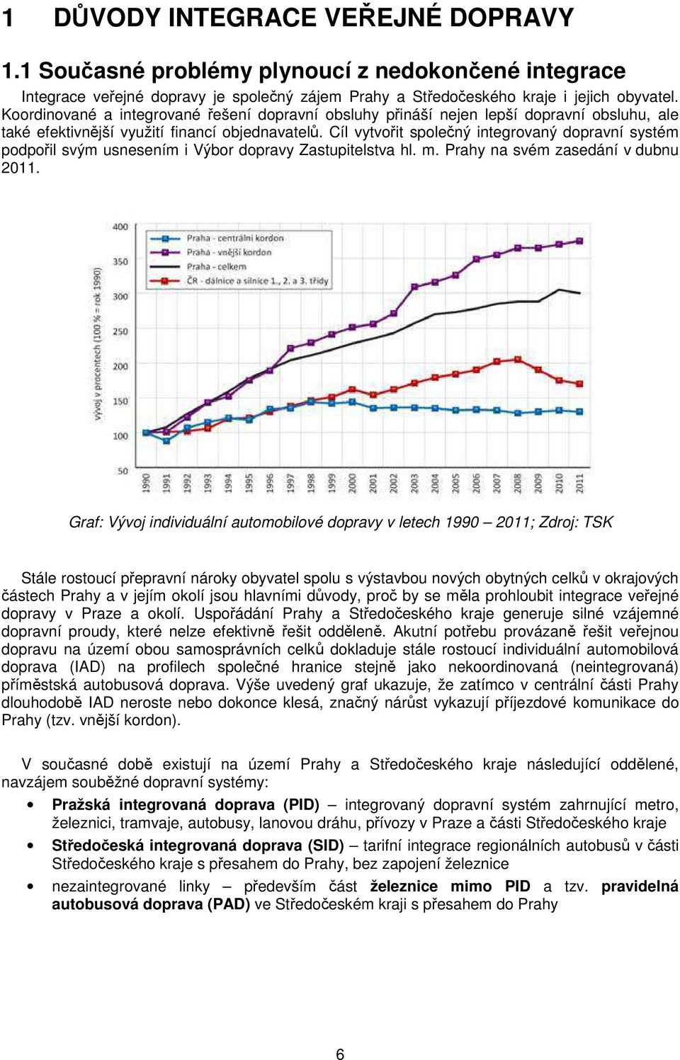 Cíl vytvořit společný integrovaný dopravní systém podpořil svým usnesením i Výbor dopravy Zastupitelstva hl. m. Prahy na svém zasedání v dubnu 2011.