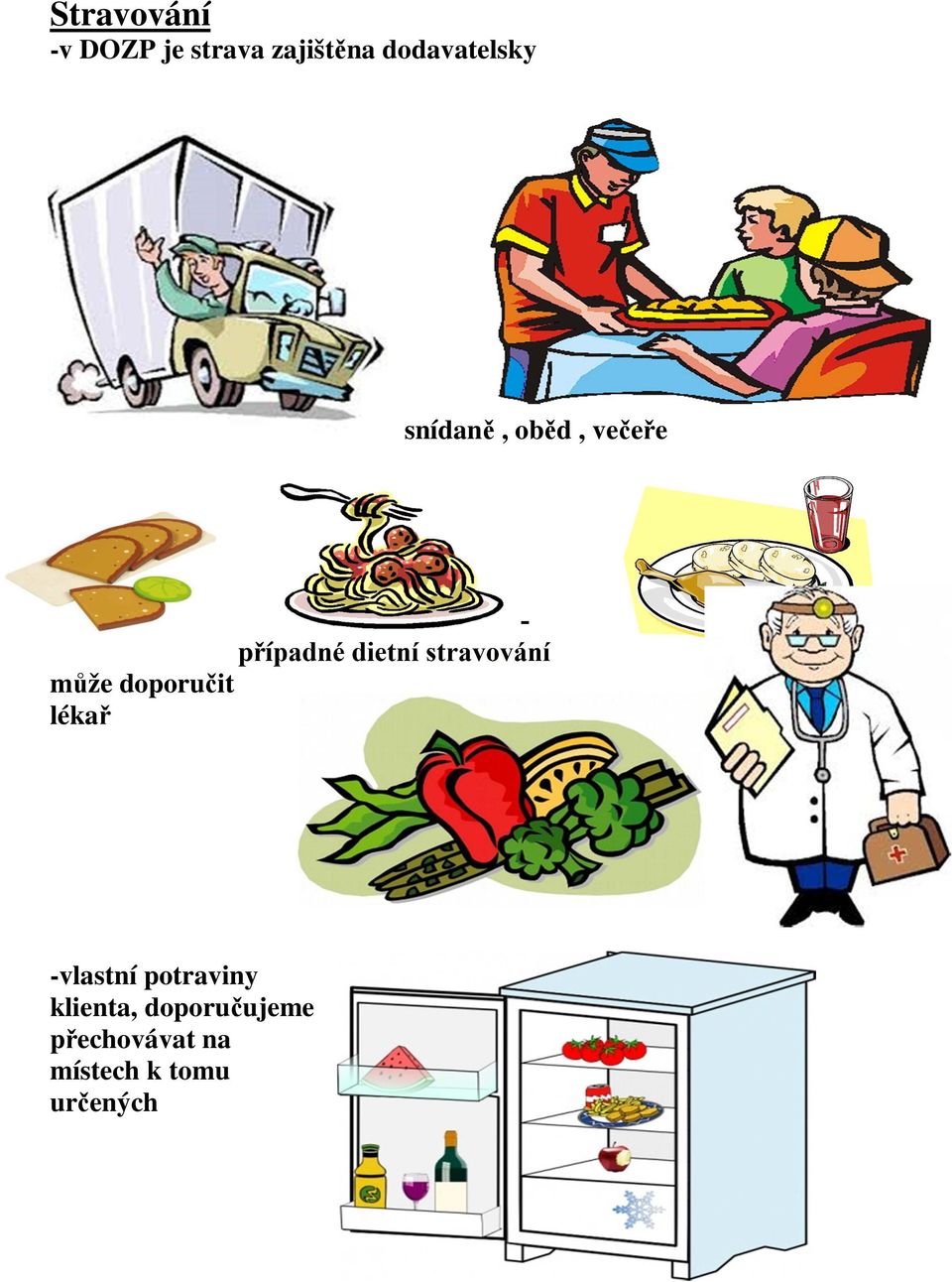 dietní stravování může doporučit lékař -vlastní