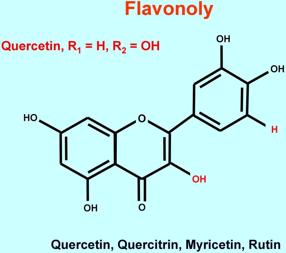 1 R 2 OH OH O Quercetin,