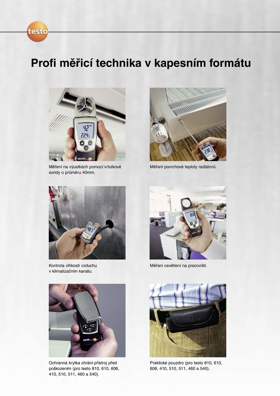 Měření osvětlení na pracovišti.