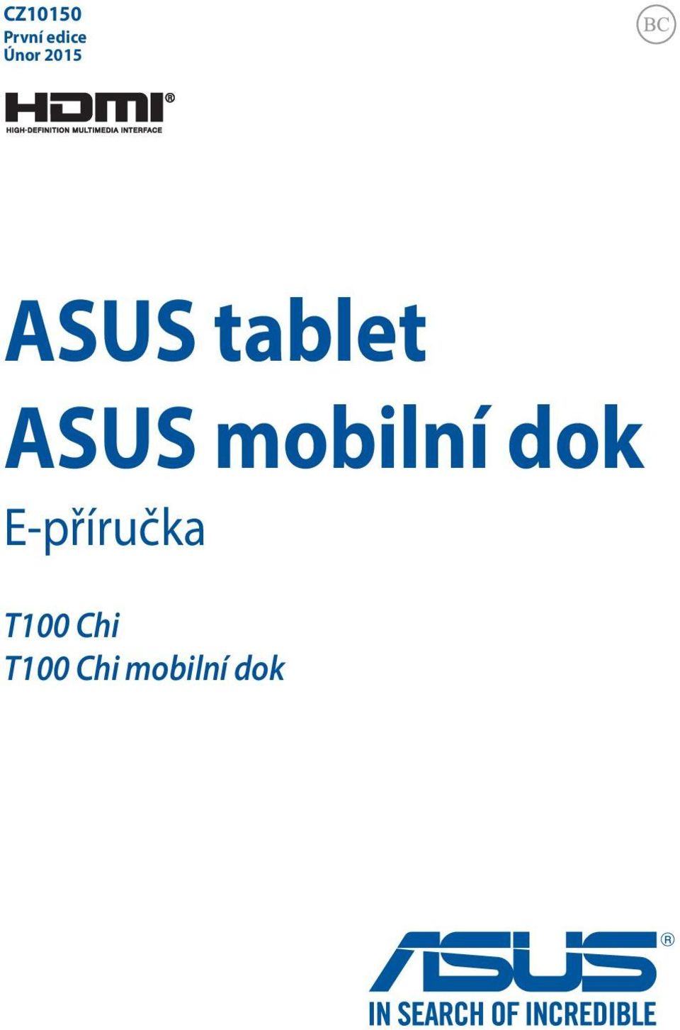 mobilní dok E-příručka