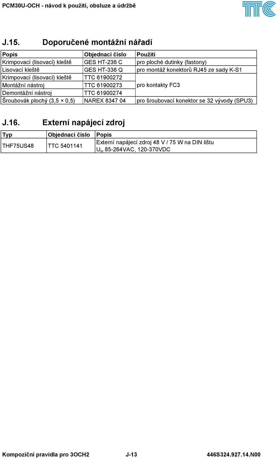 nástroj TTC 61900274 Šroubovák plochý (3,5 0,5) NAREX 8347 04 pro šroubovací konektor se 32 vývody (SPU3) J.16.