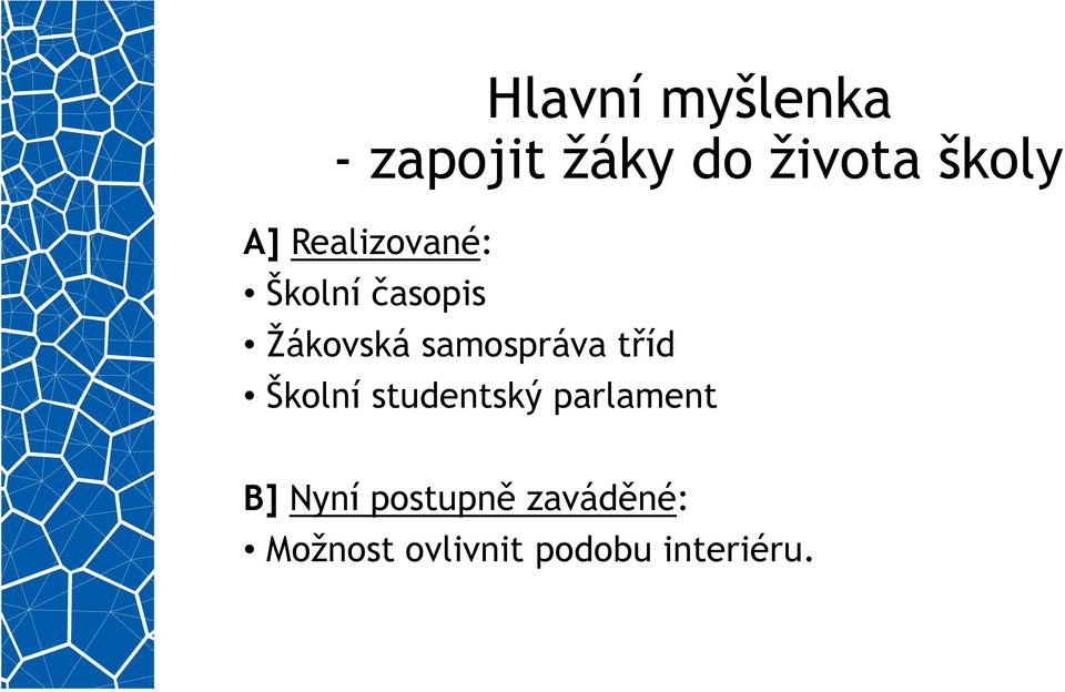 samospráva tříd Školní studentský parlament B]