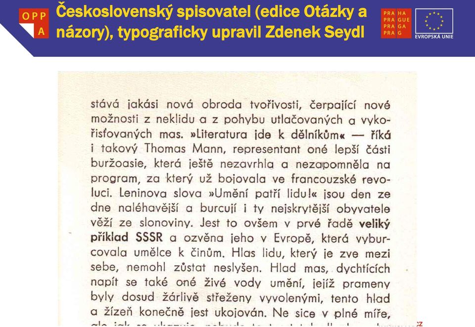 Otázky a názory),