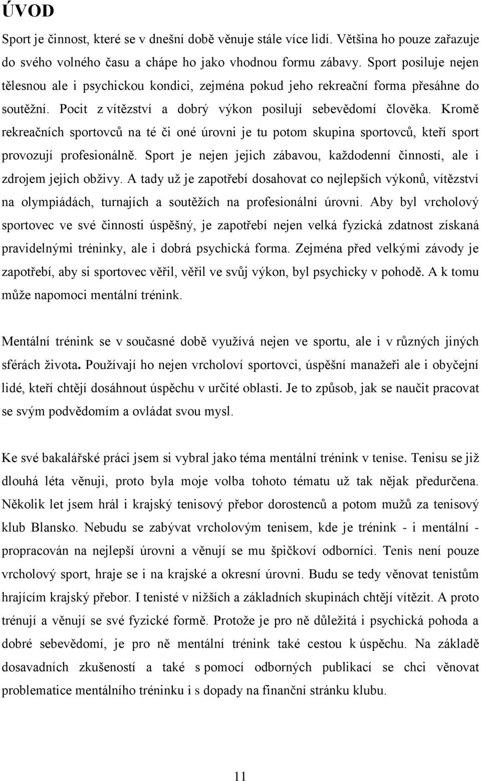 Kromě rekreačních sportovců na té či oné úrovni je tu potom skupina sportovců, kteří sport provozují profesionálně. Sport je nejen jejich zábavou, každodenní činností, ale i zdrojem jejich obživy.