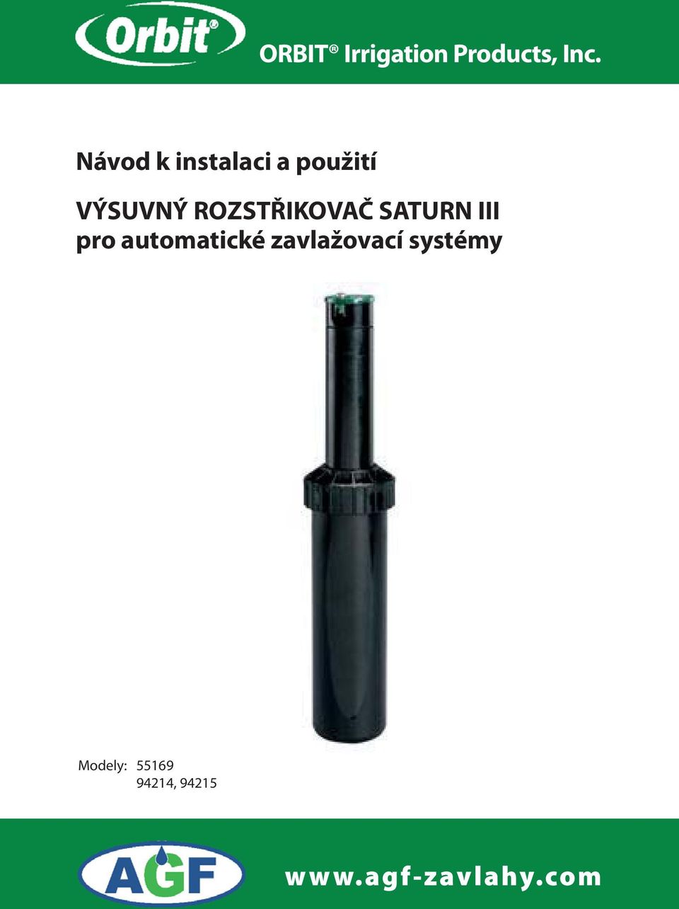 ROZSTŘIKOVAČ SATURN III pro automatické