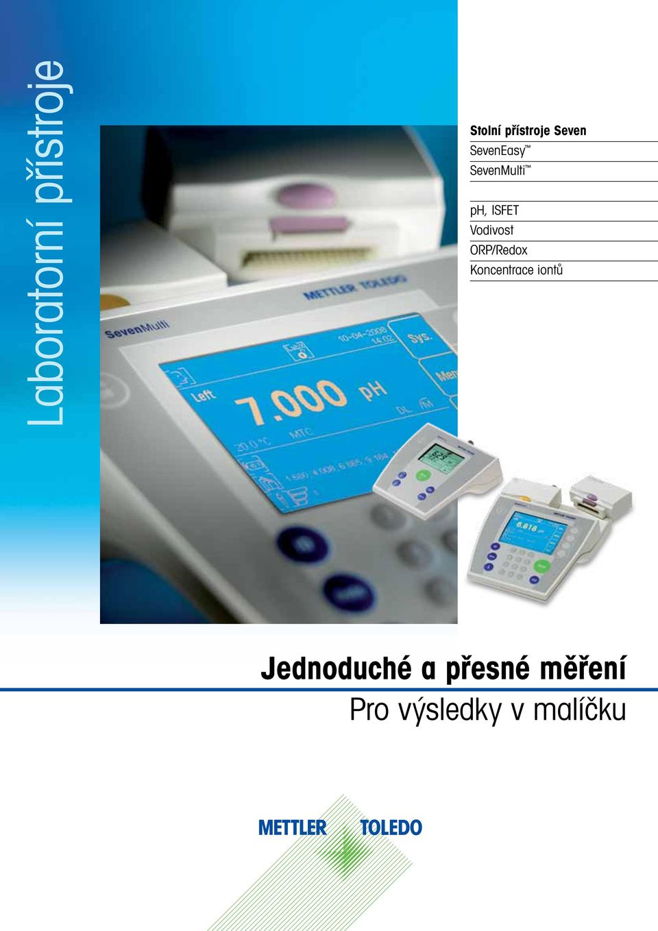 Vodivost ORP/Redox Koncentrace iontů