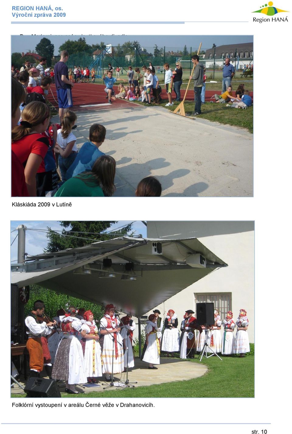 2009 v Lutíně Folklórní