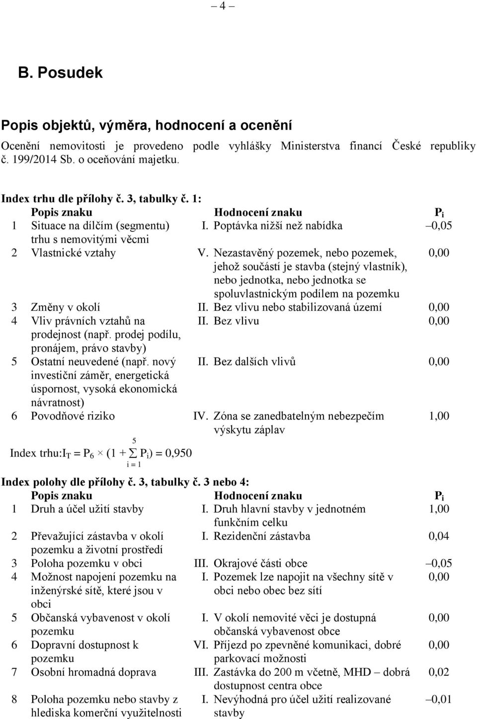 Nezastavěný pozemek, nebo pozemek, 0,00 jehož součástí je stavba (stejný vlastník), nebo jednotka, nebo jednotka se spoluvlastnickým podílem na pozemku 3 Změny v okolí II.