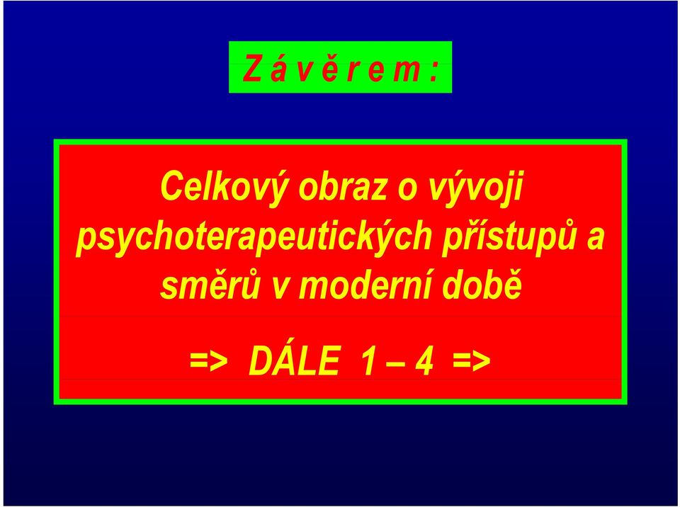 psychoterapeutických p