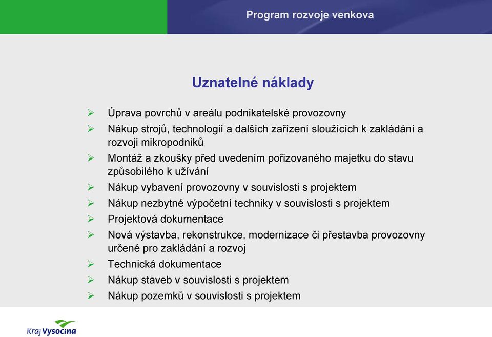 souvislosti s projektem Nákup nezbytné výpočetní techniky v souvislosti s projektem Projektová dokumentace Nová výstavba, rekonstrukce,