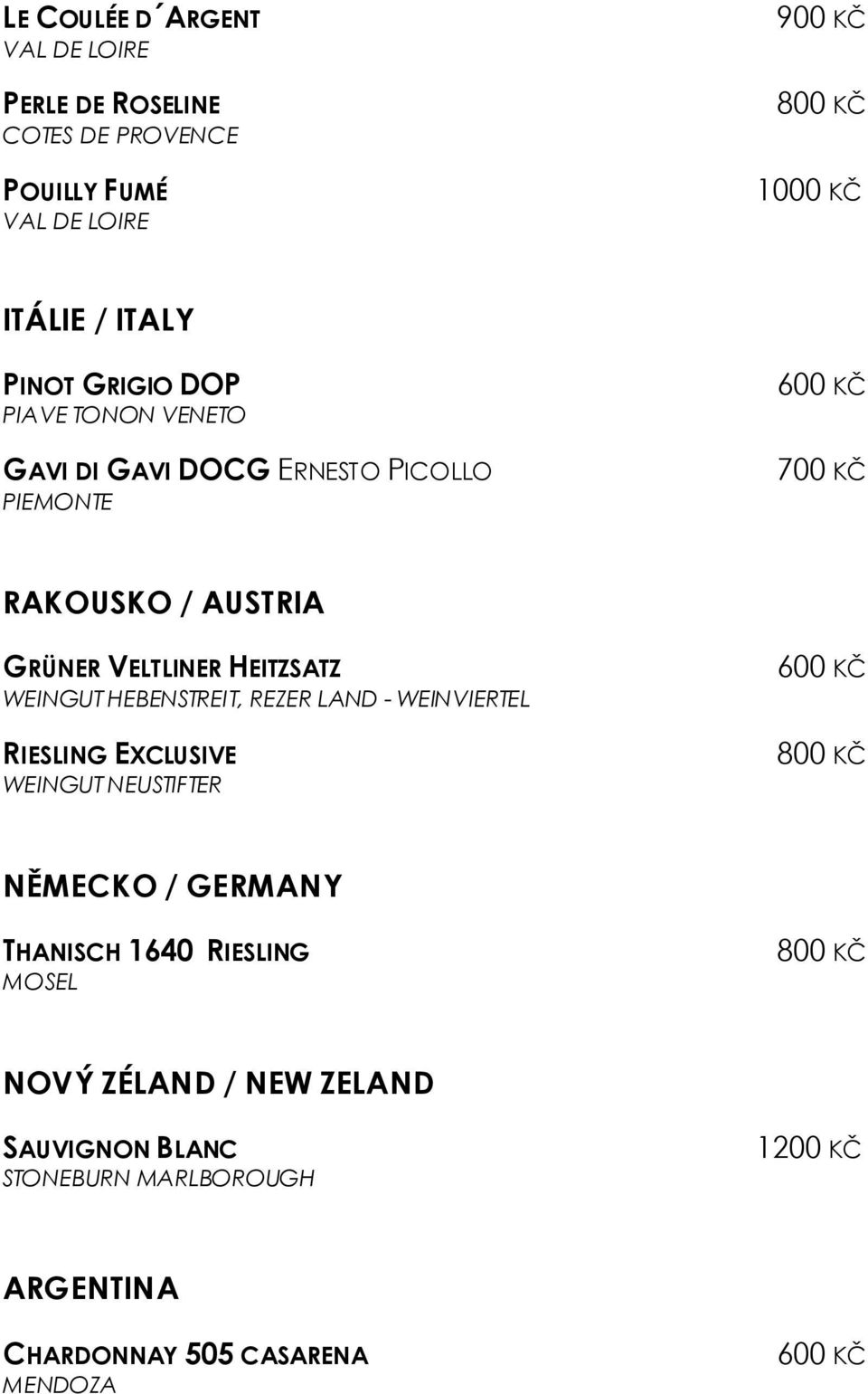 VELTLINER HEITZSATZ WEINGUT HEBENSTREIT, REZER LAND - WEINVIERTEL RIESLING EXCLUSIVE WEINGUT NEUSTIFTER NĚMECKO /